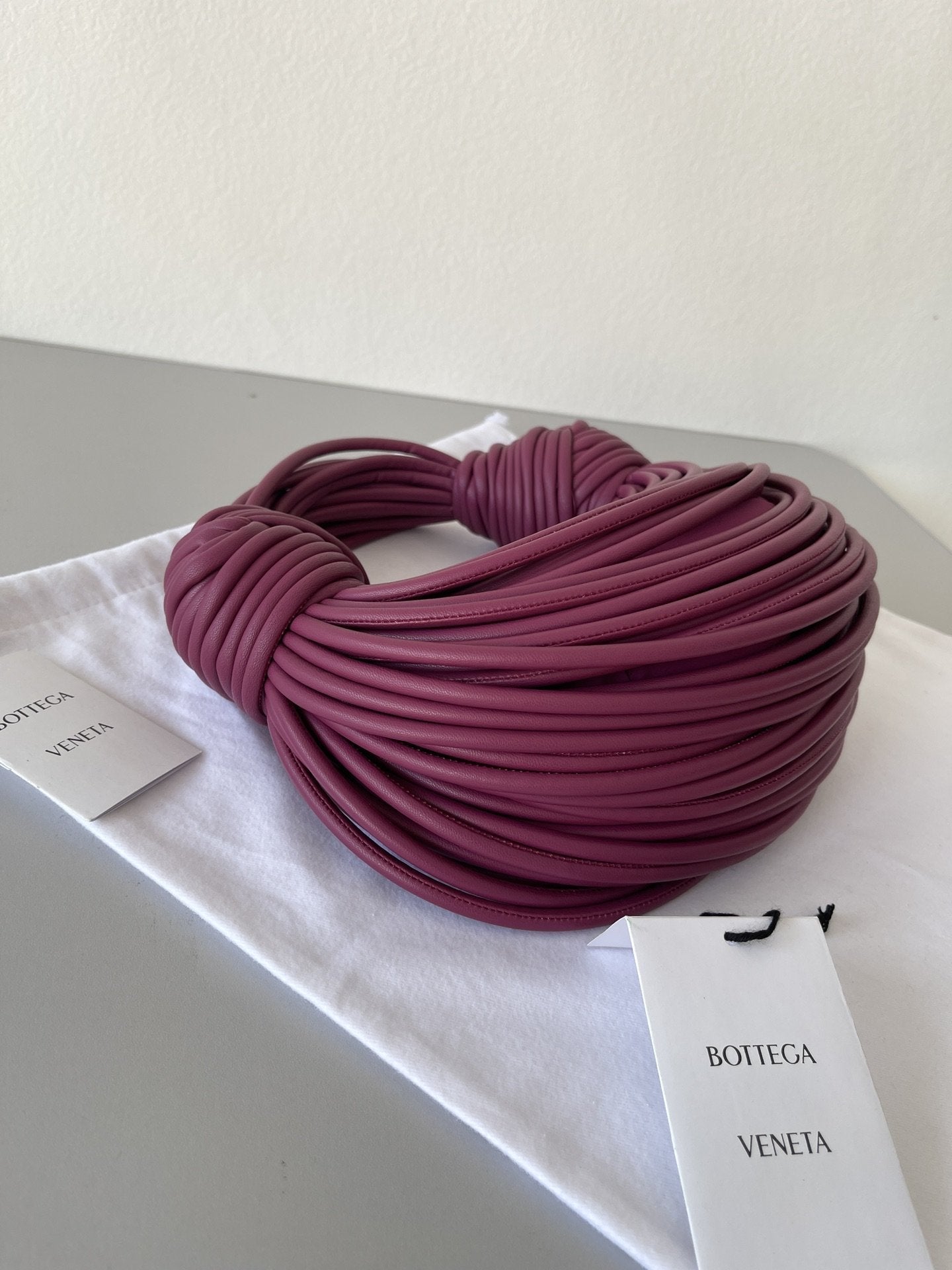 Top Quality Double Knot Purple, For Women, Bags 9.8in/25cm
