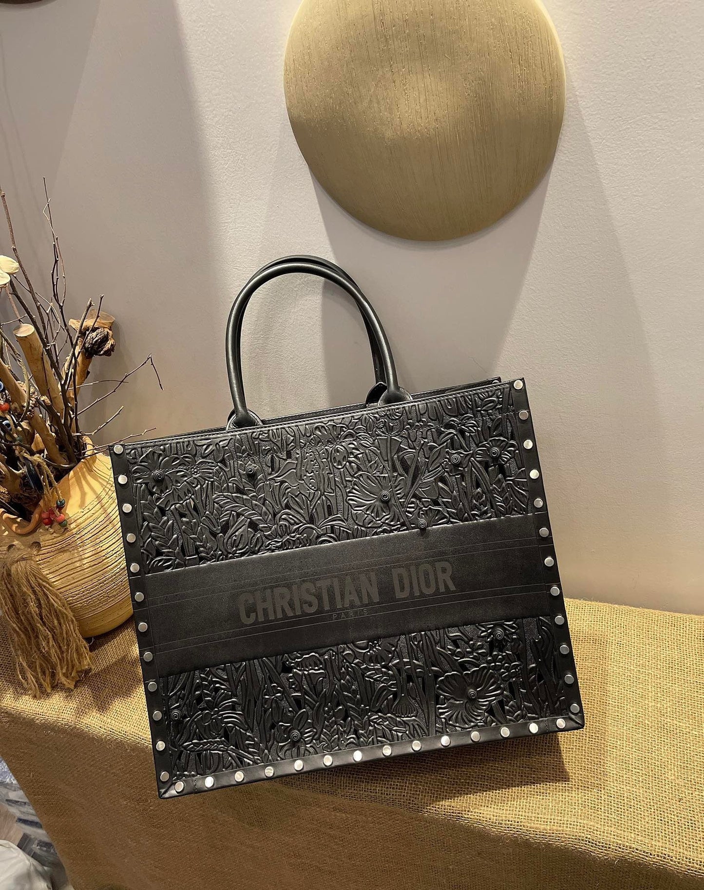 Top Quality Large Book Tote Black, For Women, Womens Handbags 16.5in/42cm CD