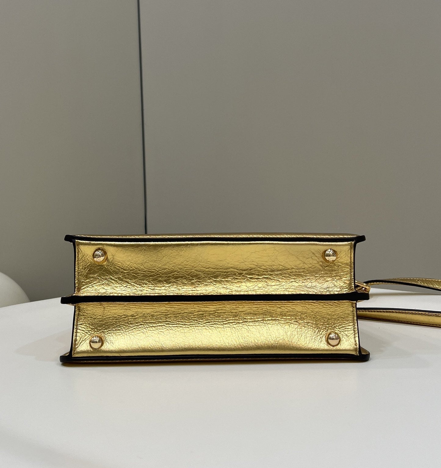 Top QualityTop Quality Peekaboo Small Gold Bag For Woman 27cm/11in