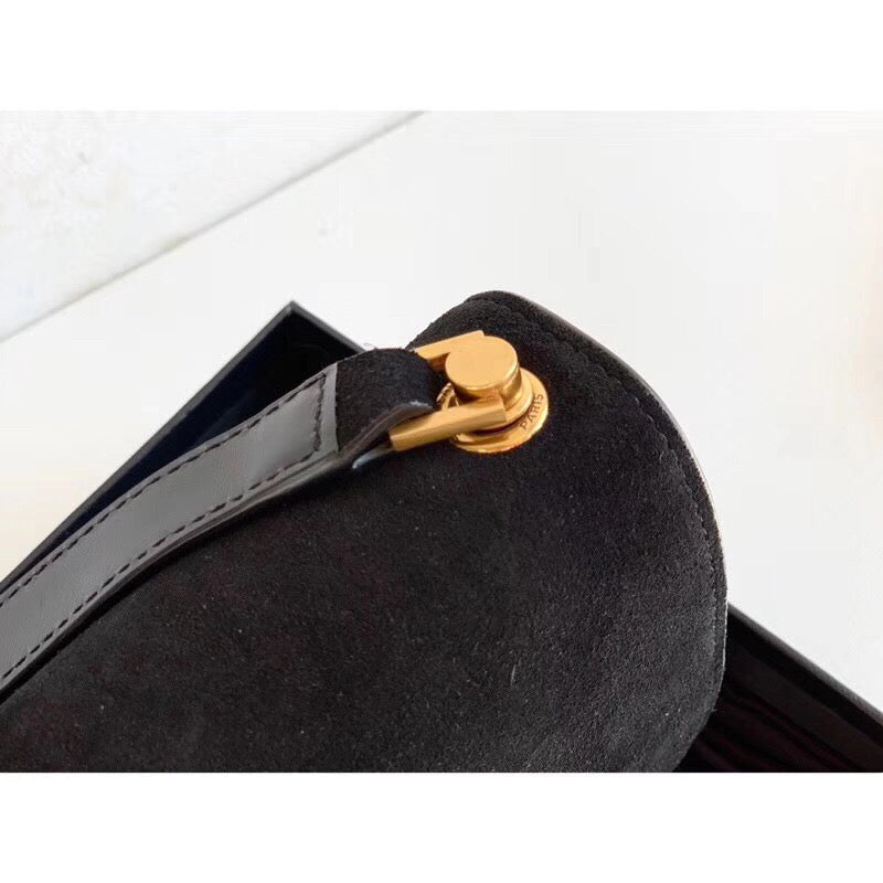 Top Quality Le Carre Satchel Black For Women 9in/23cm YSL