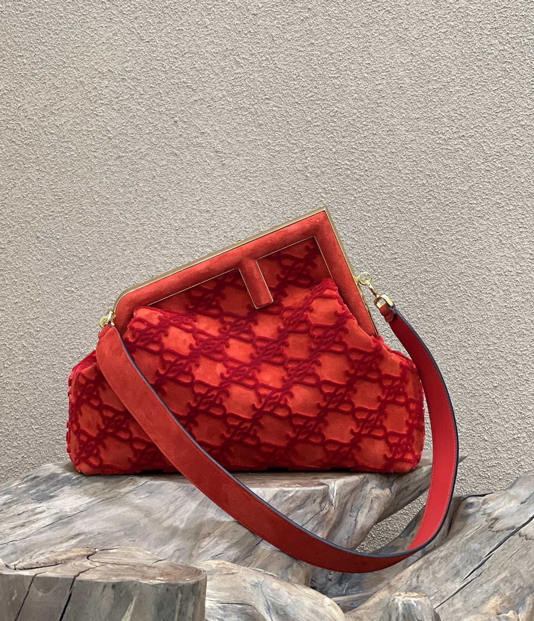 Top QualityTop Quality Top QualityTop Qualityrst Medium Red Bag For Woman 32.5cm/13in