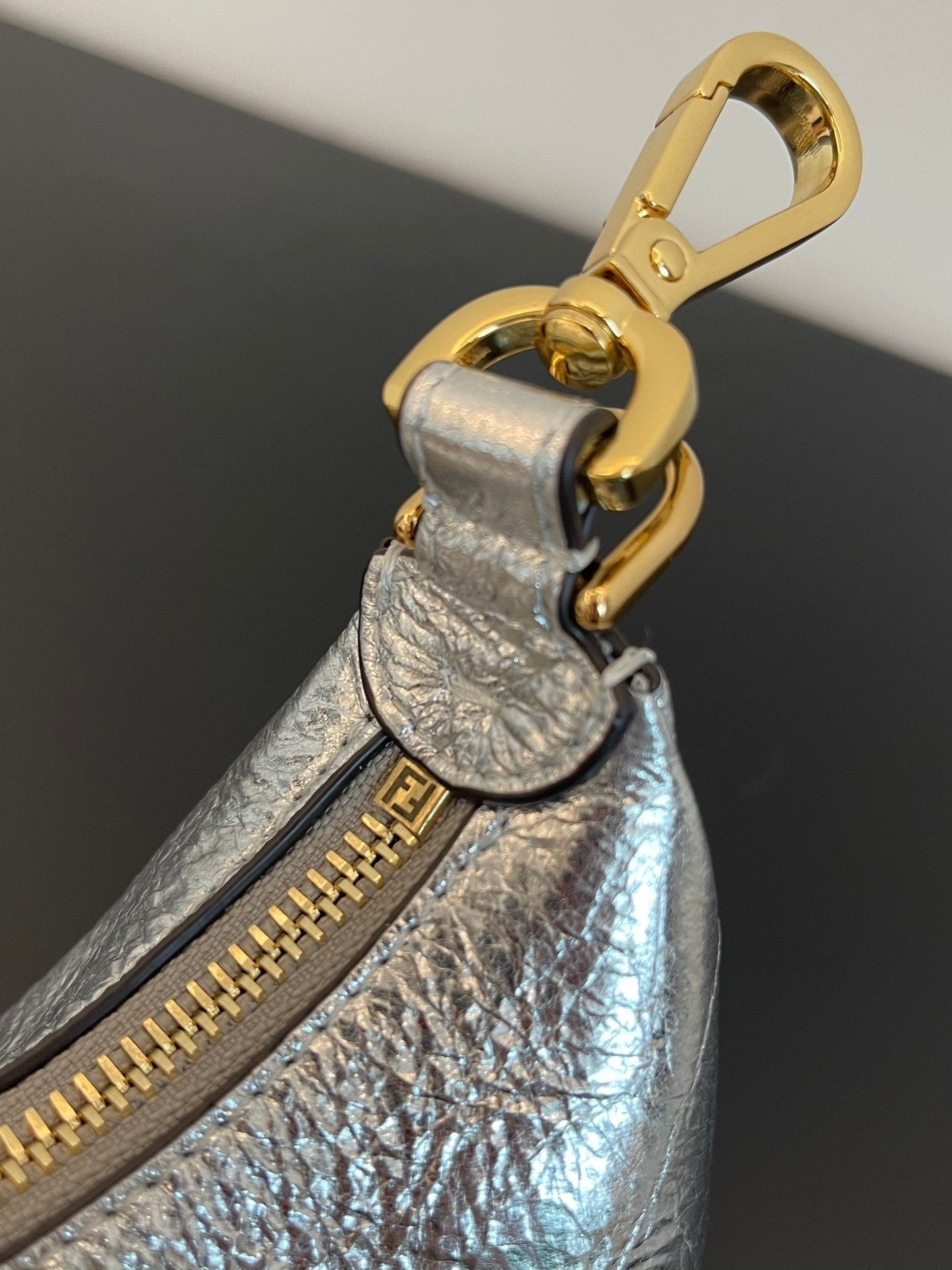 Top QualityTop Quality Nano Top QualityTop Qualitygraphy Silver For Women, Women’s Handbags 6.7in/17cm FF 7AS089AISPF1HIC