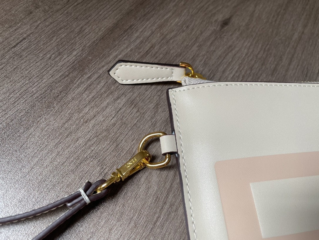 Top QualityTop Quality Flat Pouch White Large Pouch Bag For Woman 34cm/13in 8N0178AC9LF0K7E