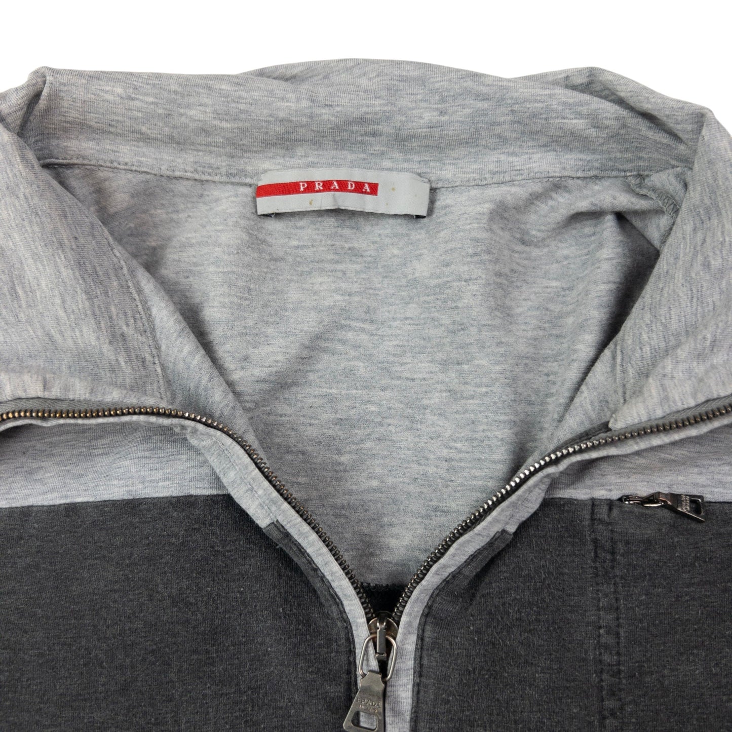 Prada Sport Q Zip Sweatshirt Size S