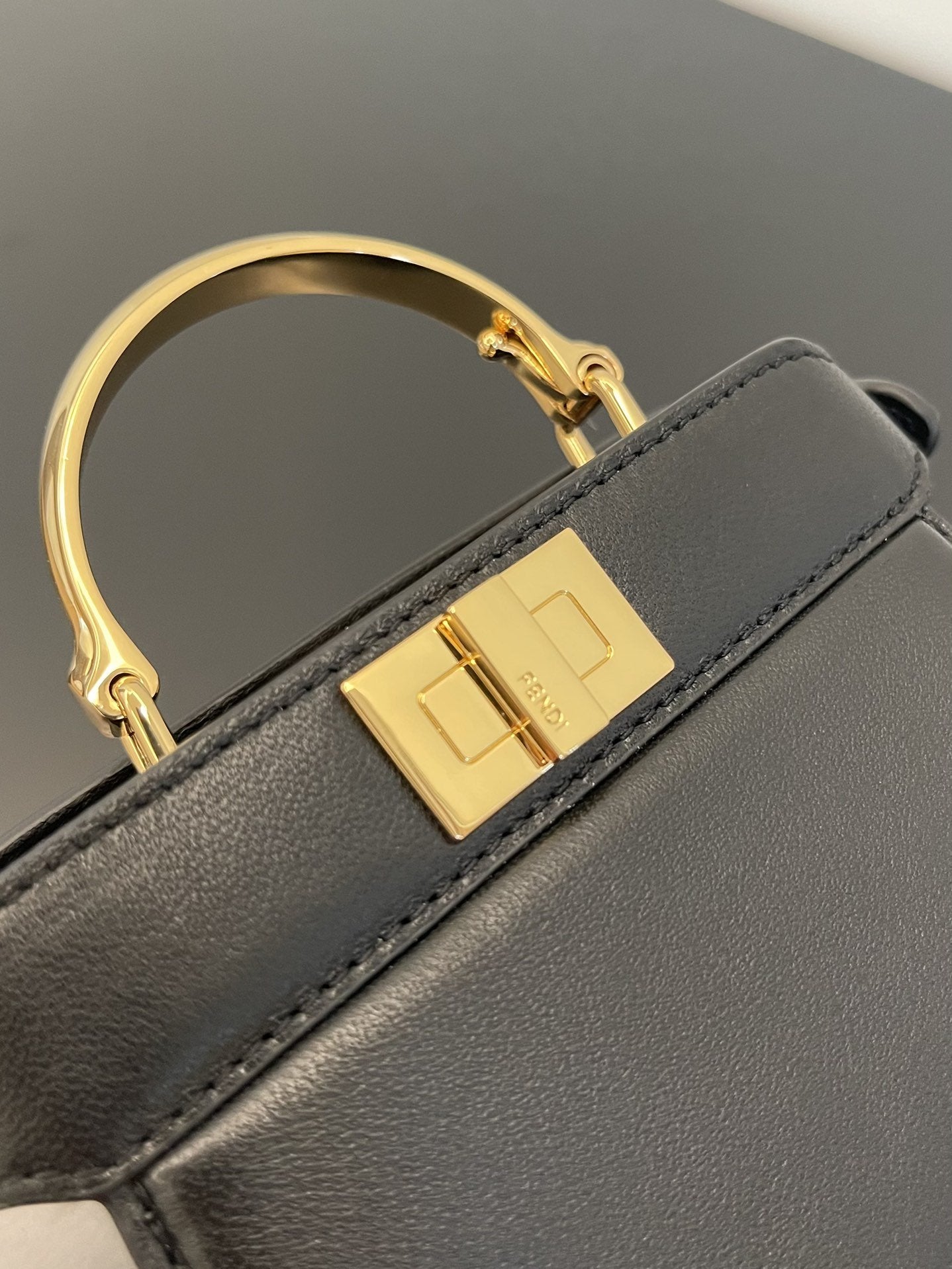 FI Top Quality ISeeU Petite Black Micro Bag For Woman 11cm/4.5in