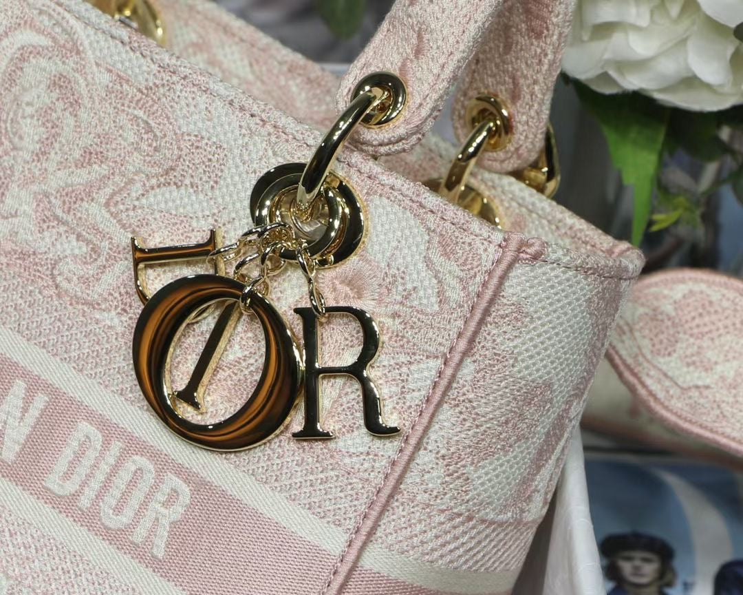 Top Quality MeTop Qualityum Lady D-Lite Bag Pink, For Women, Womens Handbags 24cm/9.5in CD M0565OTDT_M912