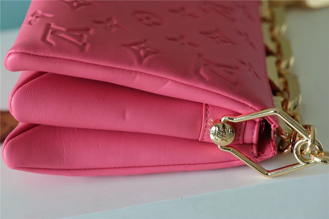 Top Quality Coussin BB Monogram Light Pink For Women, Womens Bags, Shoulder And Crossbody Bags 8.3in/21cm Top Quality