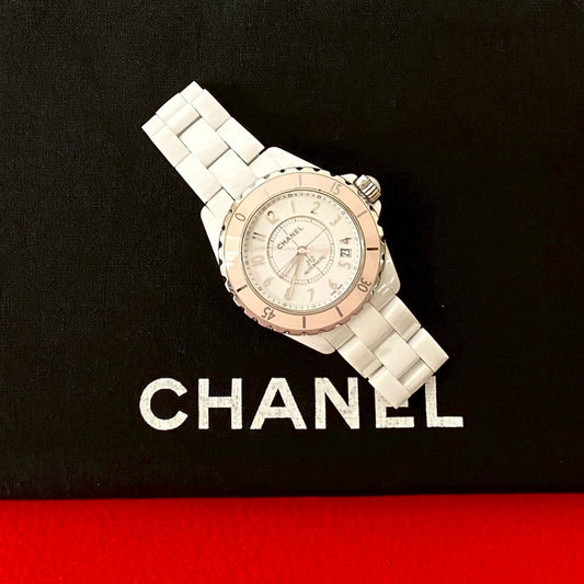 CHANEL Watches ceramic white J12 H5199 Limited production