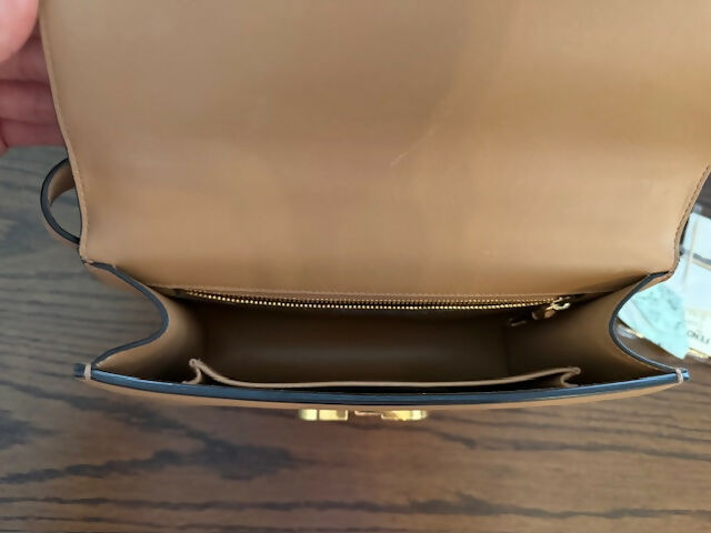 Dior 30 Montaigne Tan Leather Bag