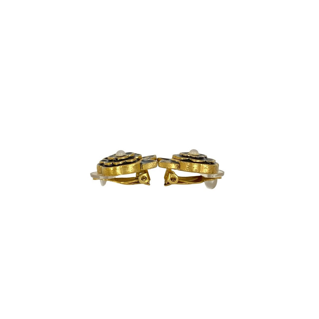 CHANEL Earring Gold Plated gold