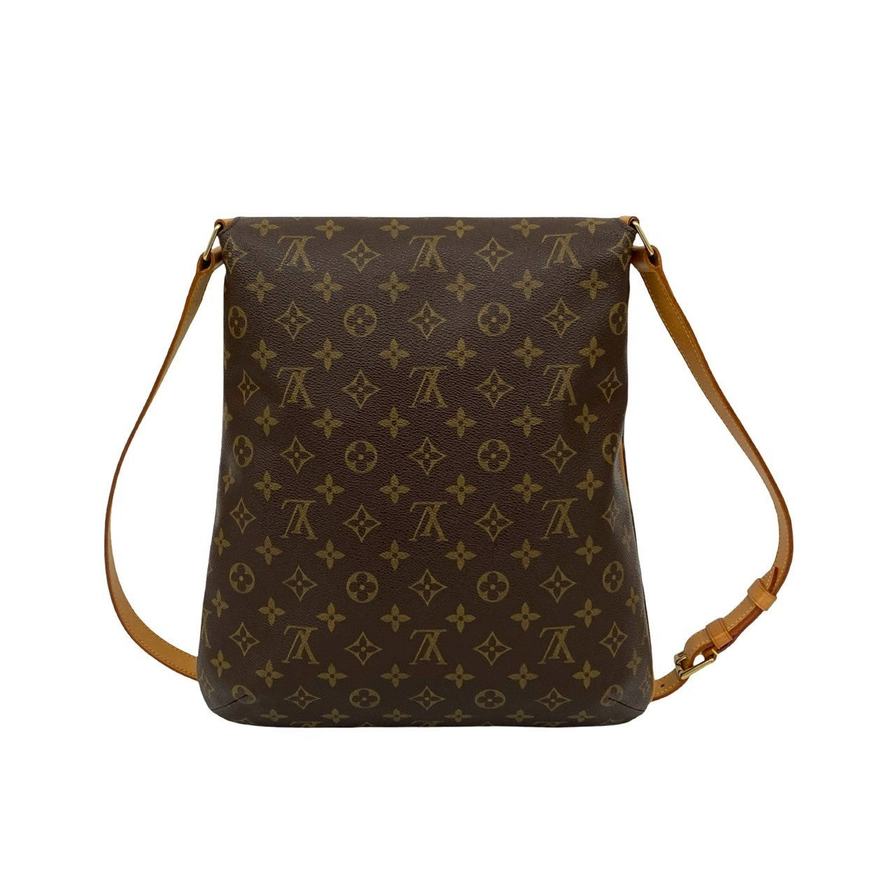 LOUIS VUITTON Shoulder Bag leather Brown M tte