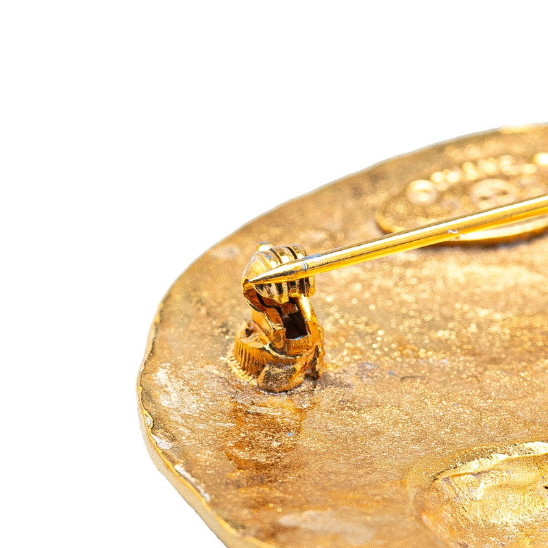 Chanel Coco Mark Lion Motif Brooch