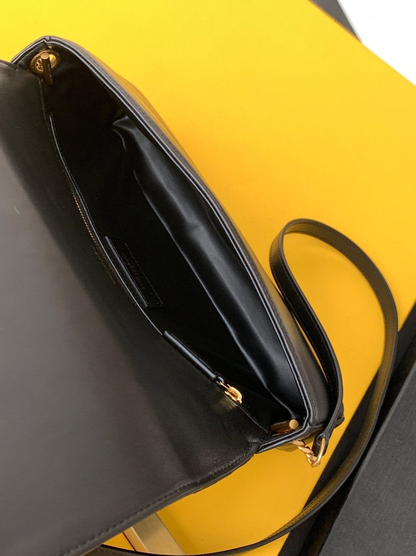 Top Quality Kate 99 Chain Bag Black With Gold Hardware For Women 10.2in/26cm YSL