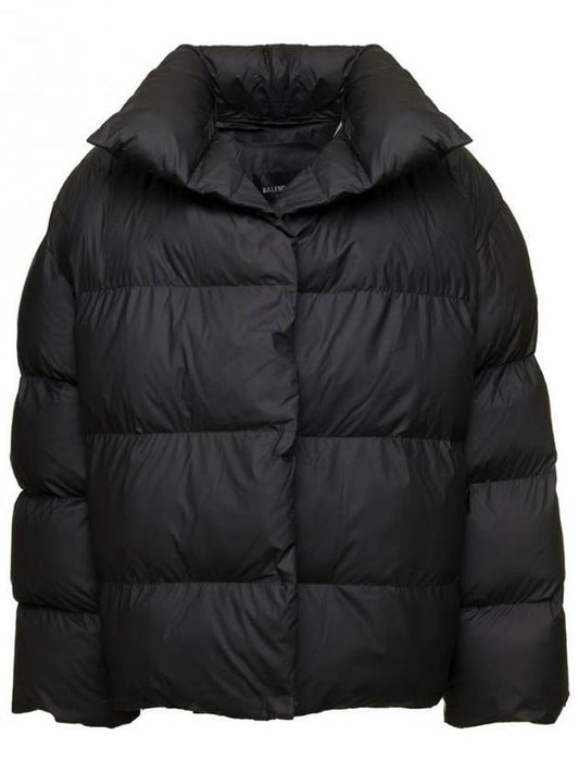 Luxury Balenciaga Trending 2025 Back Logo Wrap Padding Black