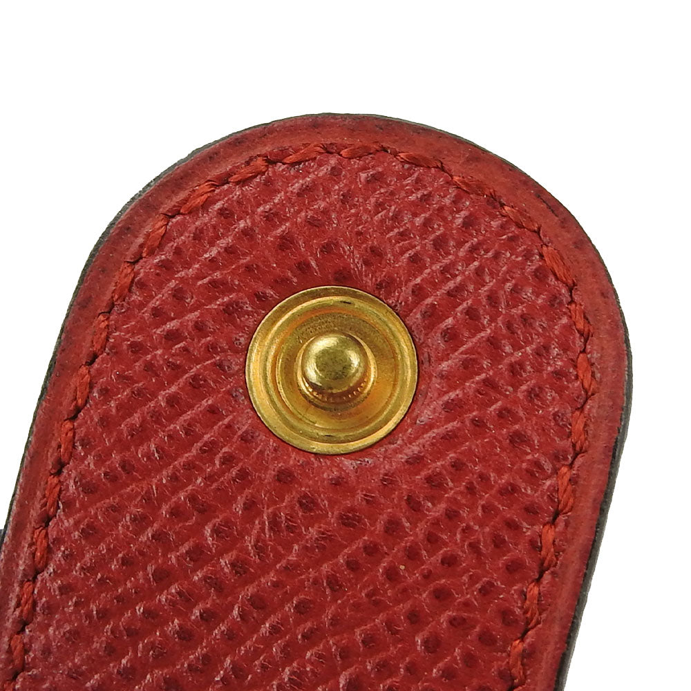 HERMES bracelet Epsom, Metal Red Medor Women  d