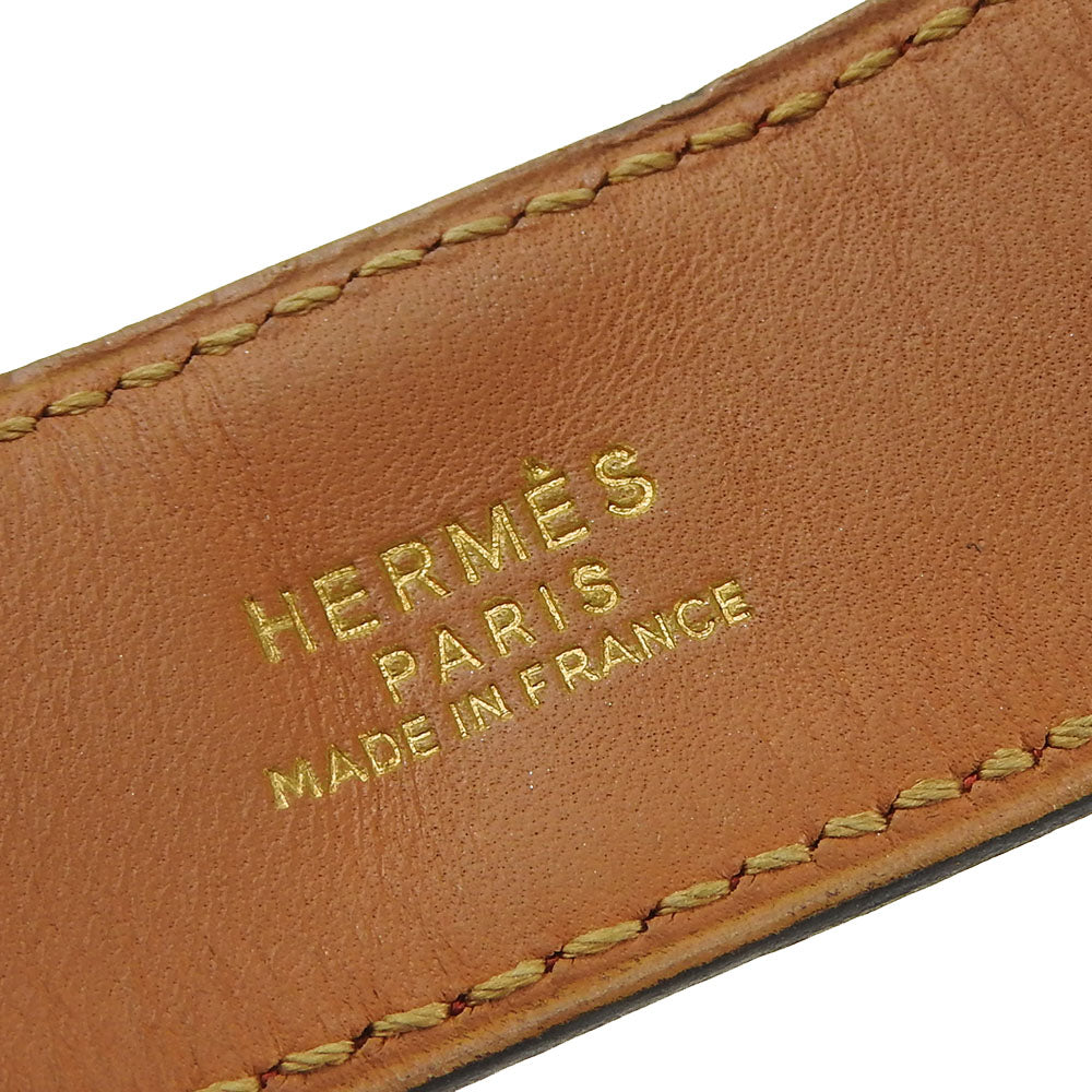 HERMES bracelet Epsom, Metal Red Medor Women  d
