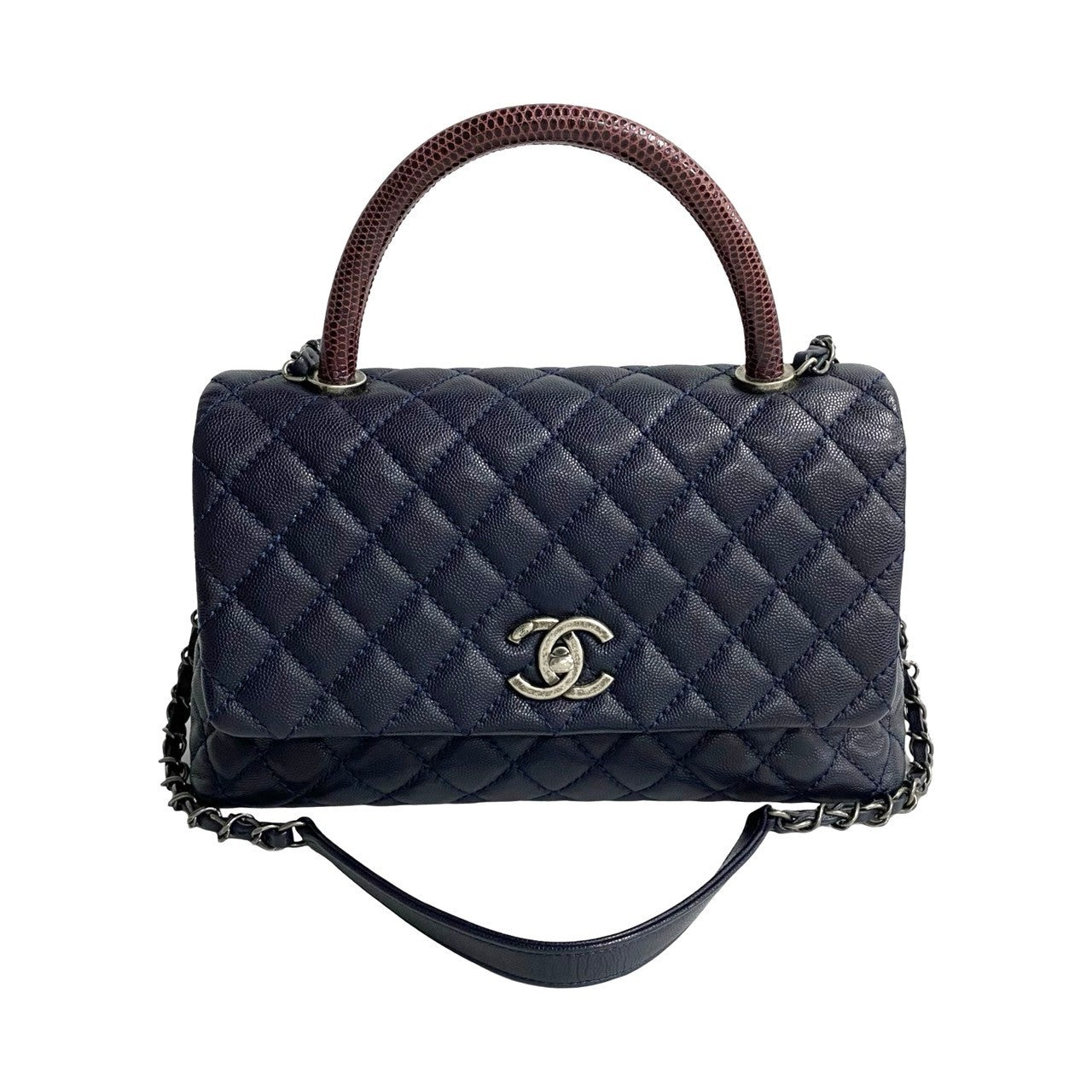 Chanel Coco Handle Caviar Skin 2way Bag