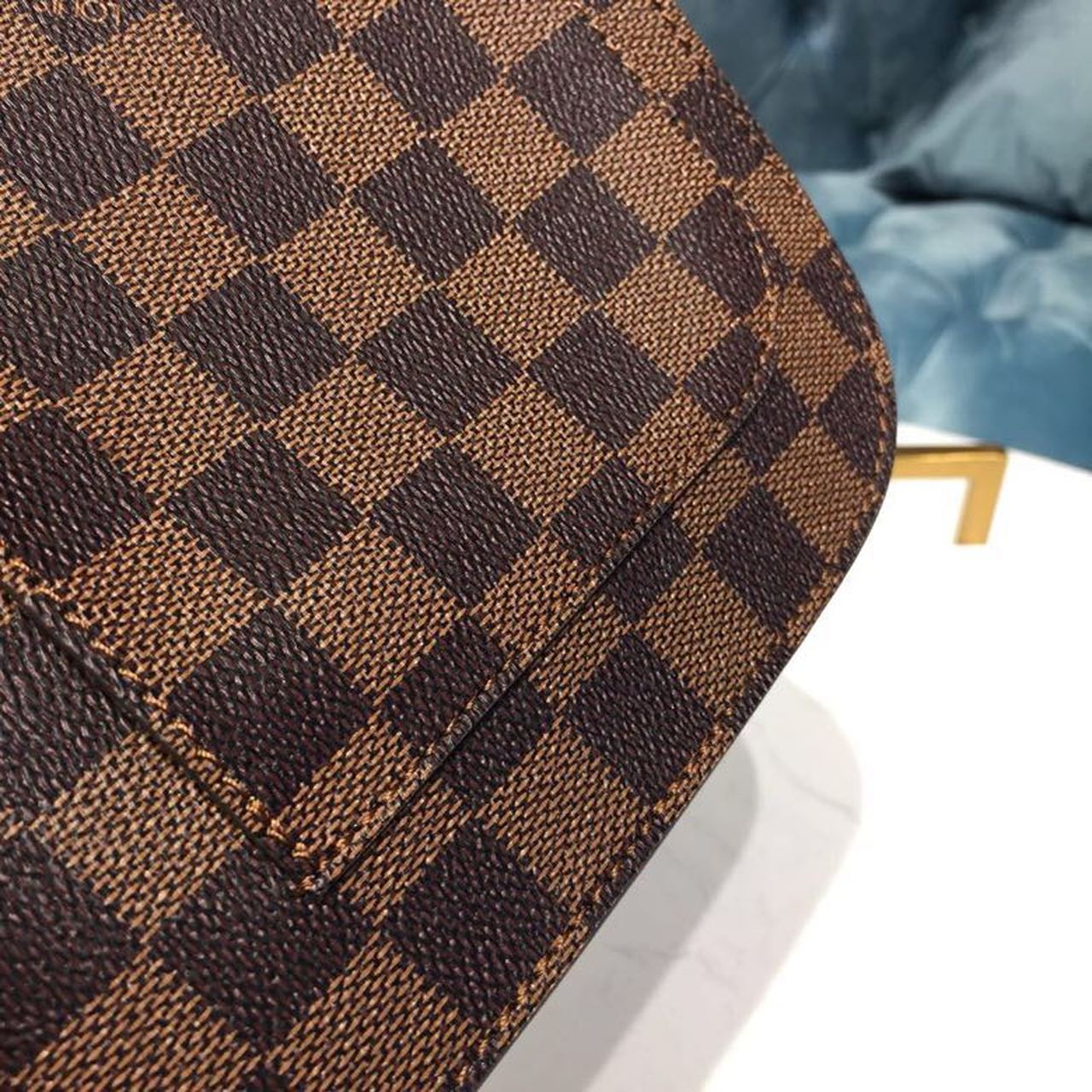 Top Quality Beaumarchais Damier Ebene Canvas Venus Pink For Women, Womens Handbags, Shoulder And Crossbody Bags 9.8in/25cm Top Quality N40147