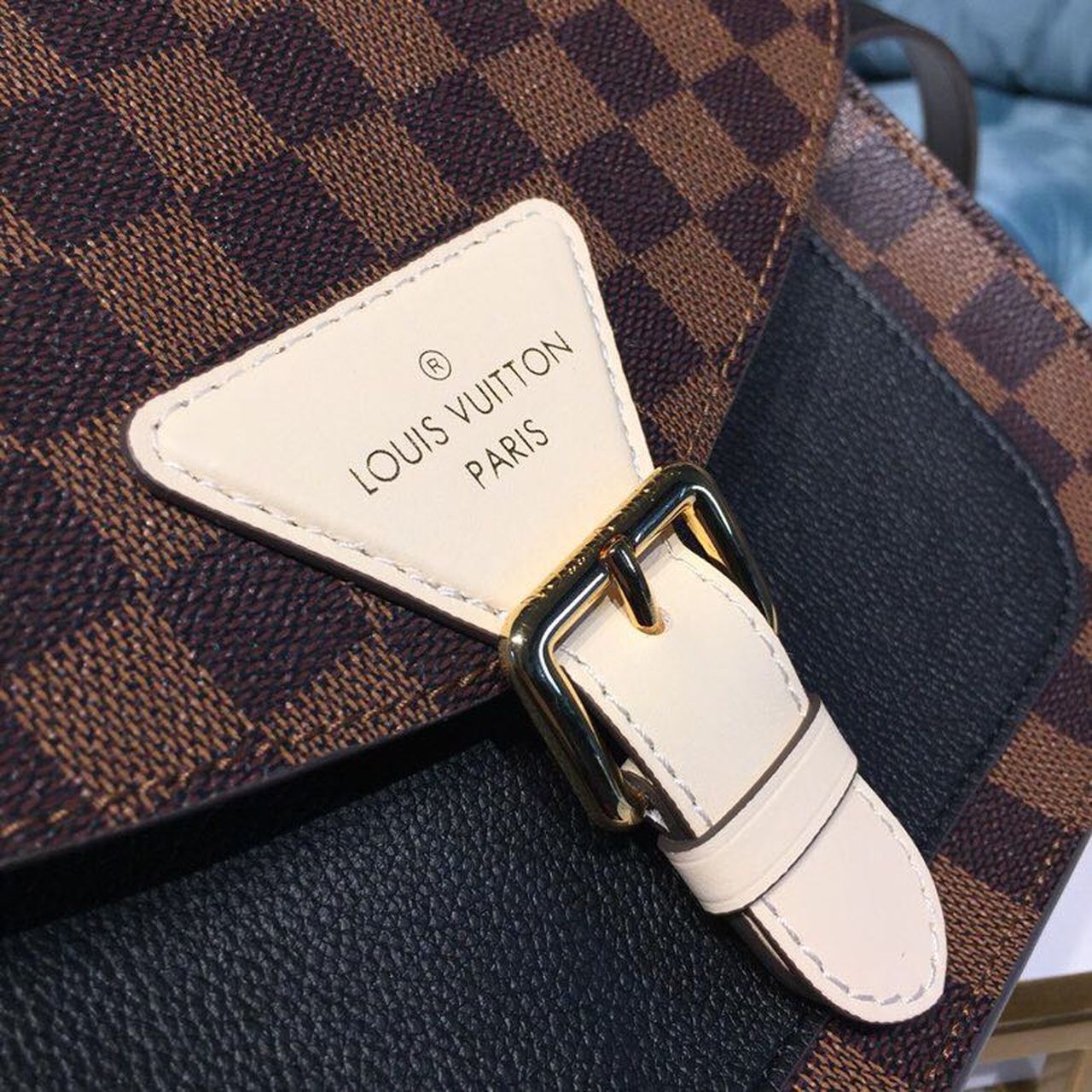 Top Quality Beaumarchais Damier Ebene Black For Women, WoHandbag, Shoulder And Crossbody Bags 9.8in/25cm Top Quality N40146