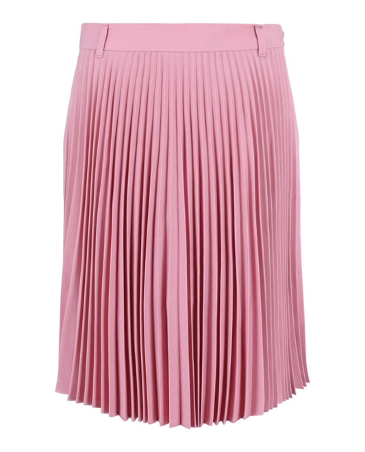 Burberry Womens Pleated Panelled Midi Skort
