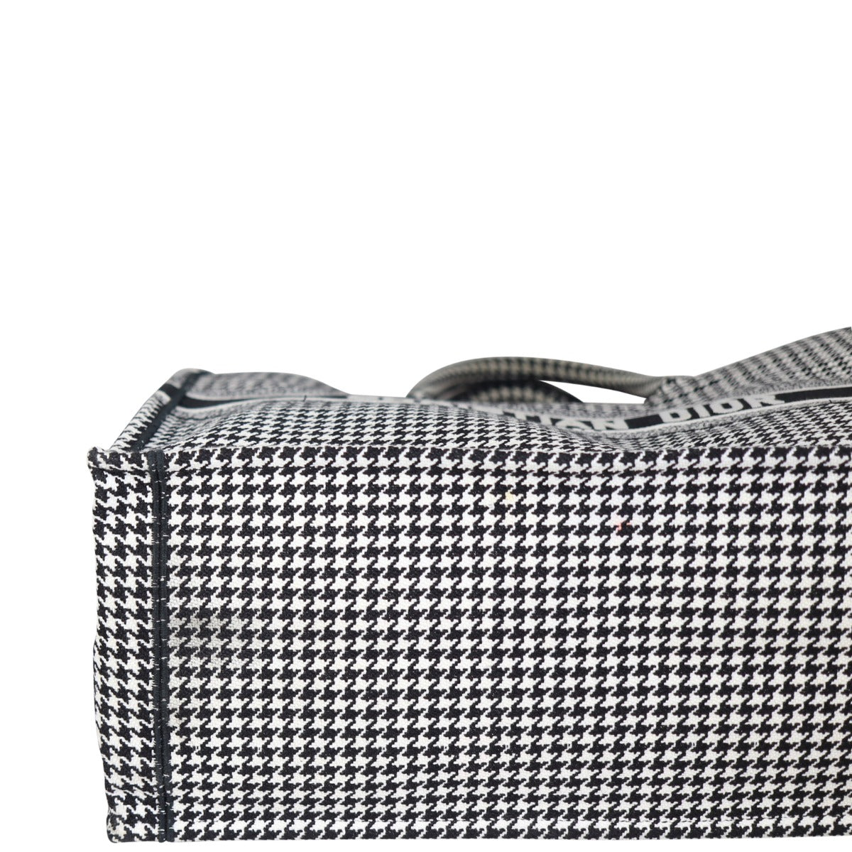Dior Houndstooth Book Tote