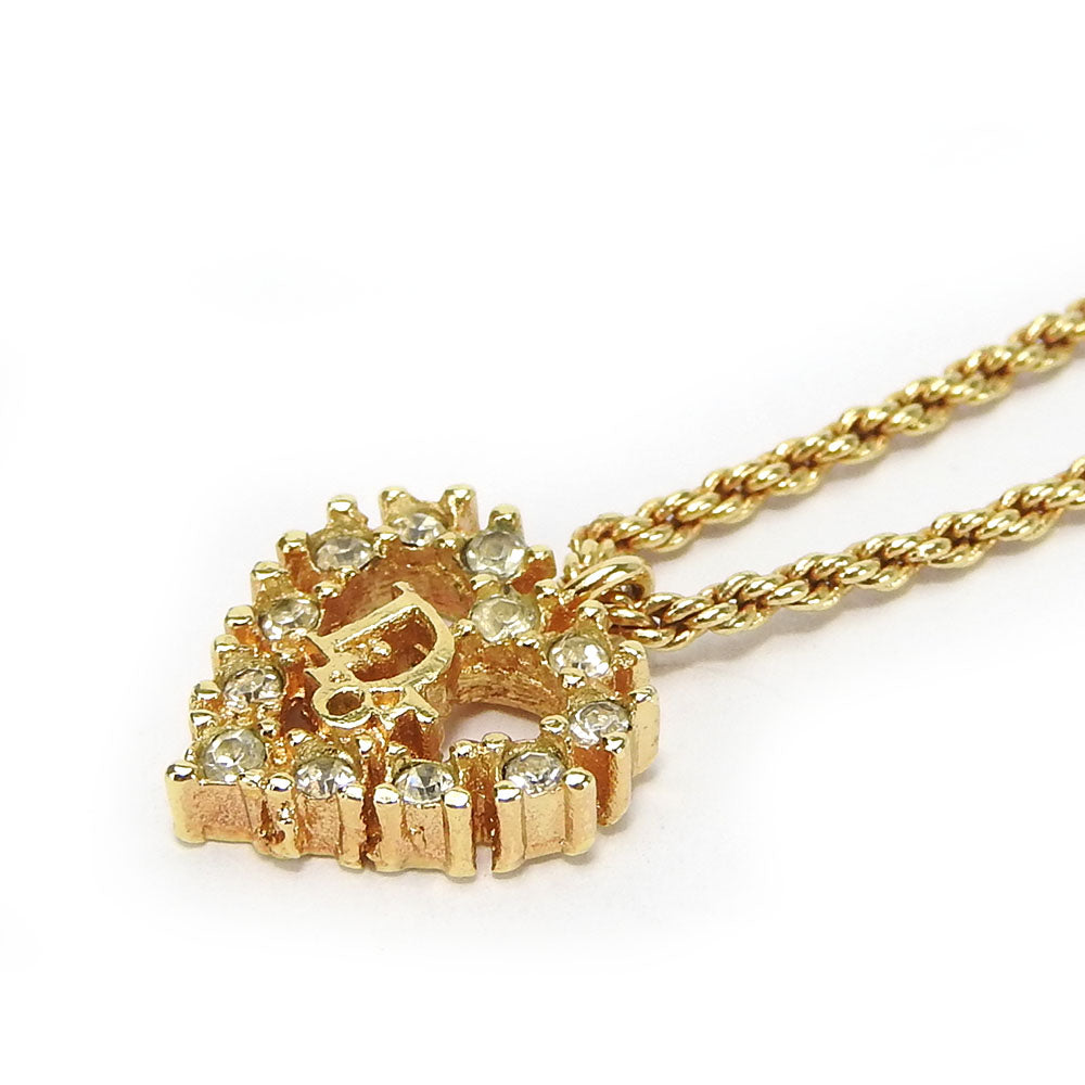 Christian Dior Heart Necklace