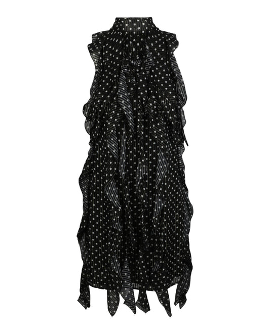 Burberry Womens Cate Polka Dot Dress