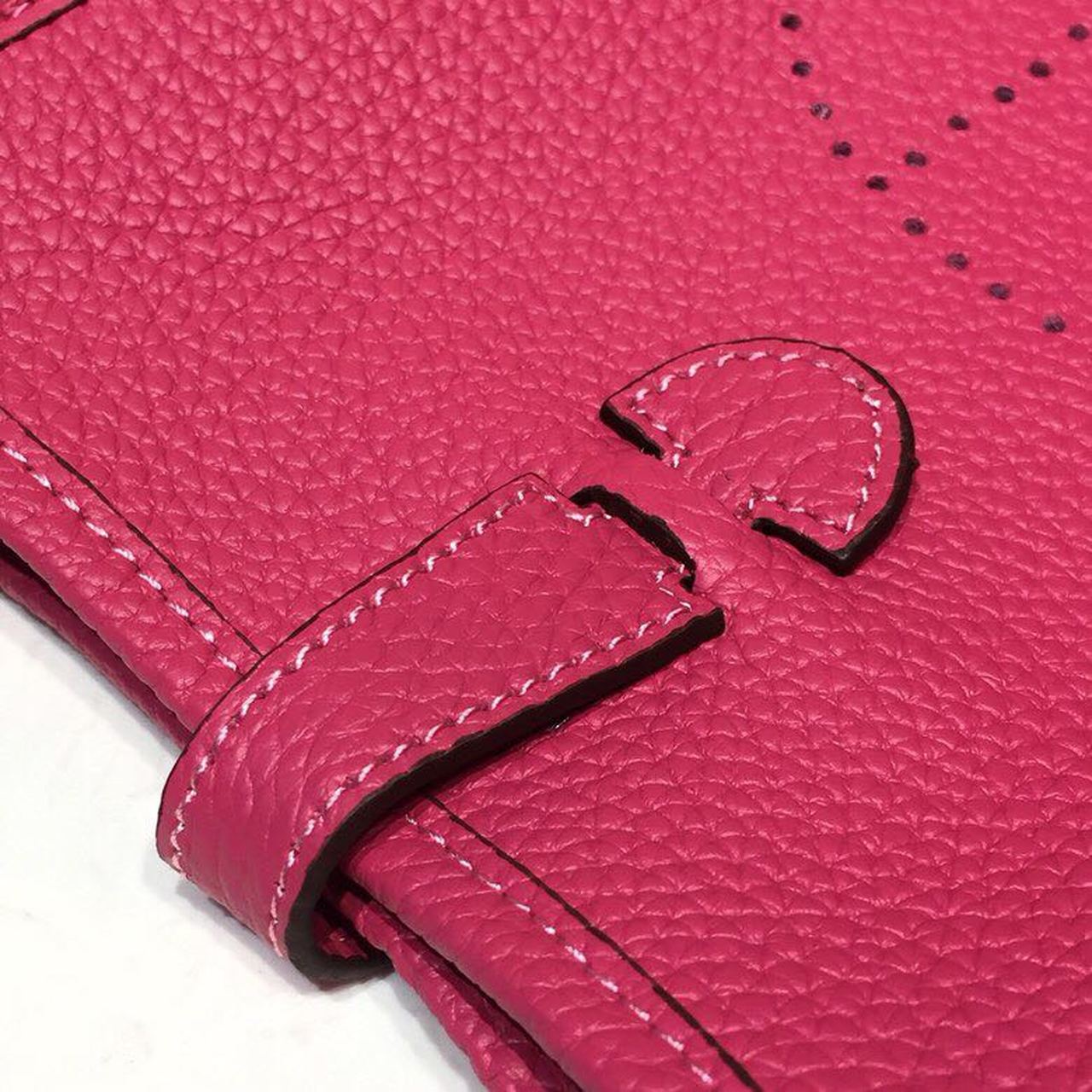 Top Quality Evelyne II TPM Bag Hot Pink For Women SiTop Qualityer Toned Hardware 7.9in/20cm