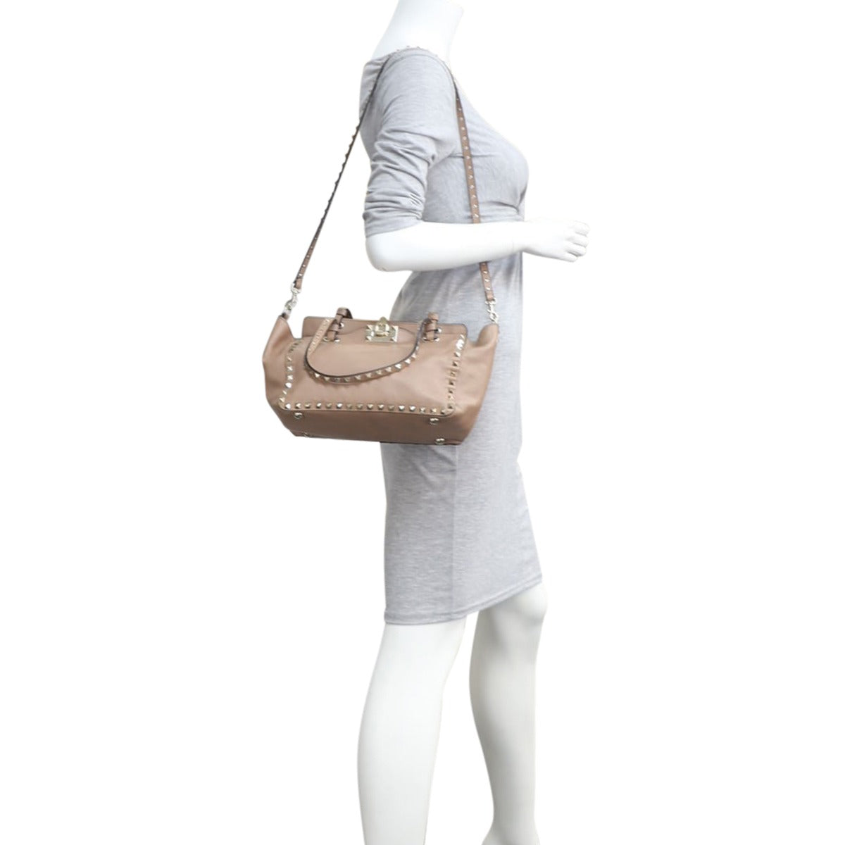 Valentino Rockstud Tote Small