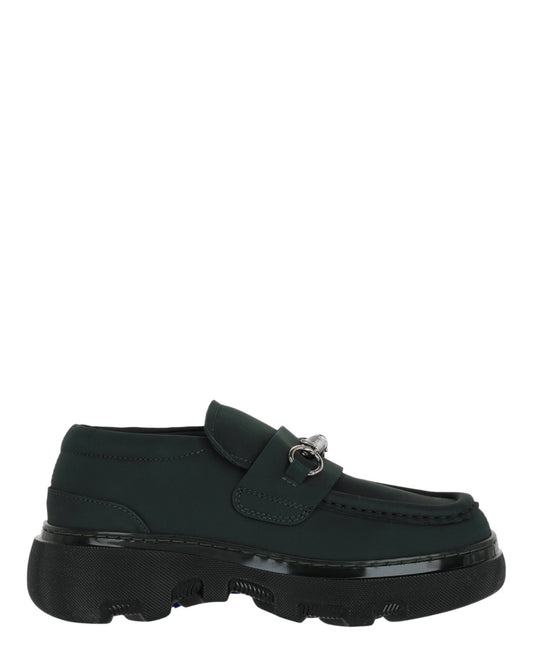 Burberry Womens Creeper Clamp Loafers