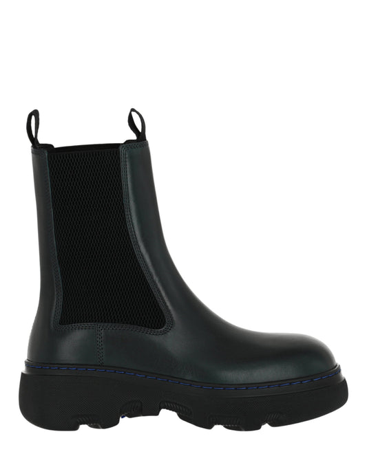 Burberry Womens Creeper Chelsea Boots