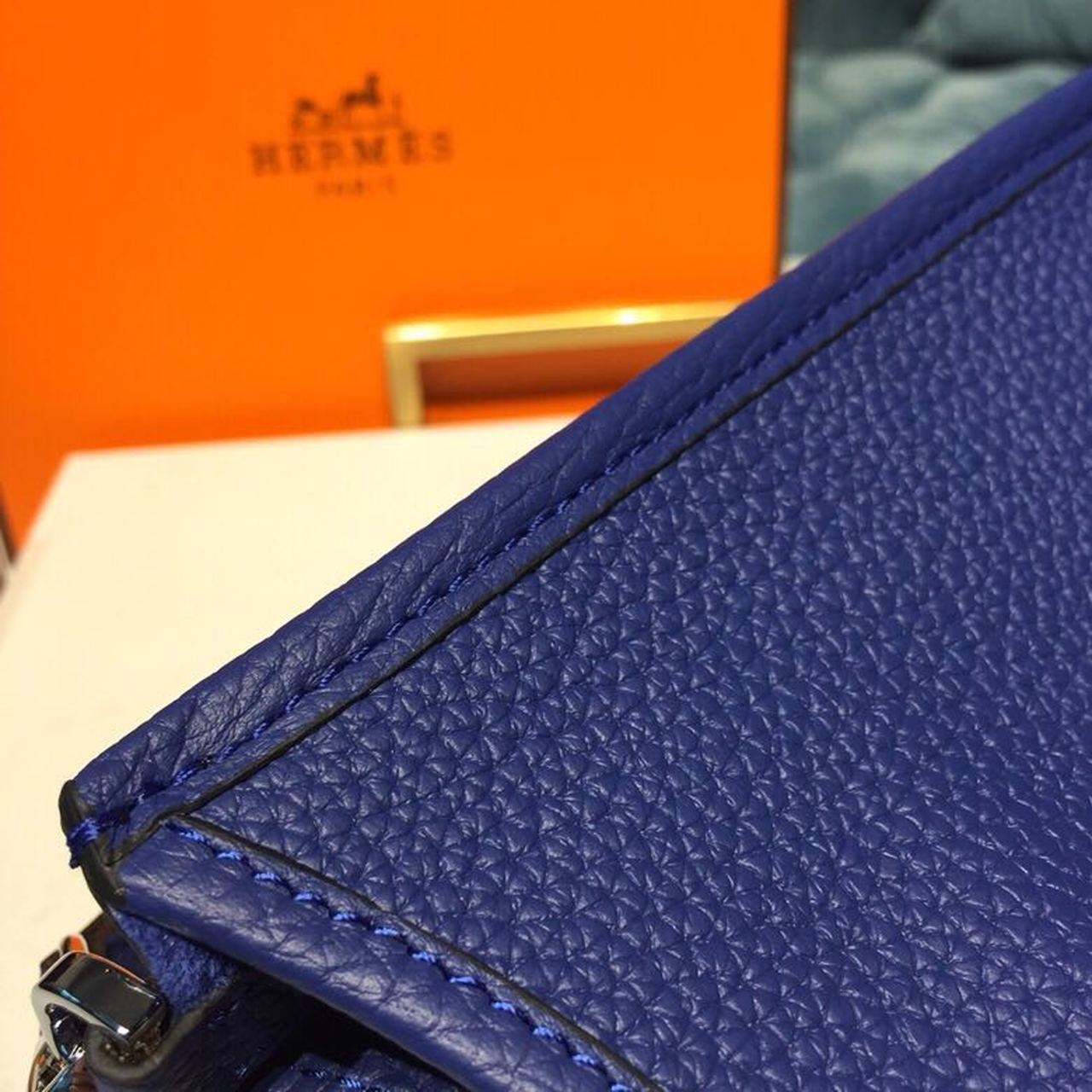 Top Quality Evelyne II TPM Bag Violet For Women SiTop Qualityer Toned Hardware 7.9in/20cm
