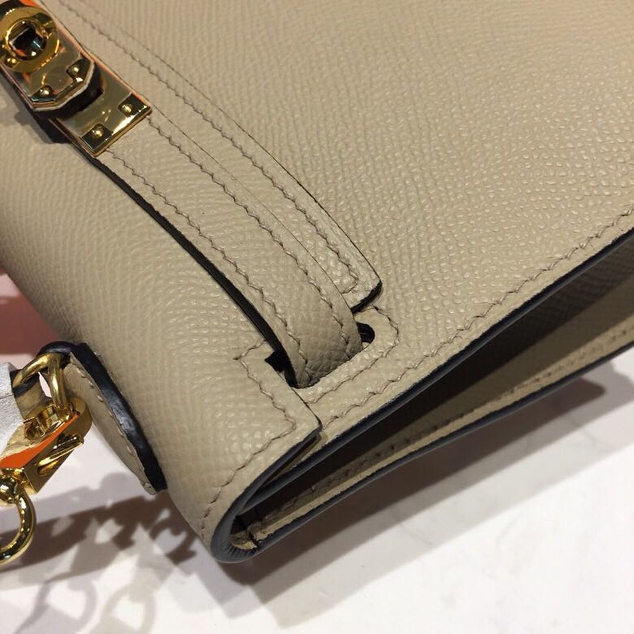 Top Quality Mini Kelly Trench For Women Gold Toned Hardware 7.5in/19cm