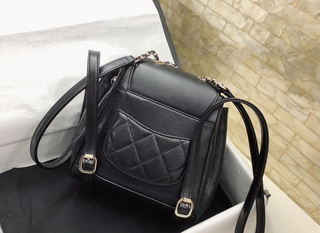 CHLSmall AfTop QualityTop Qualitynity Backpack Black For Women, Women’s Bags 9.8in/25cm