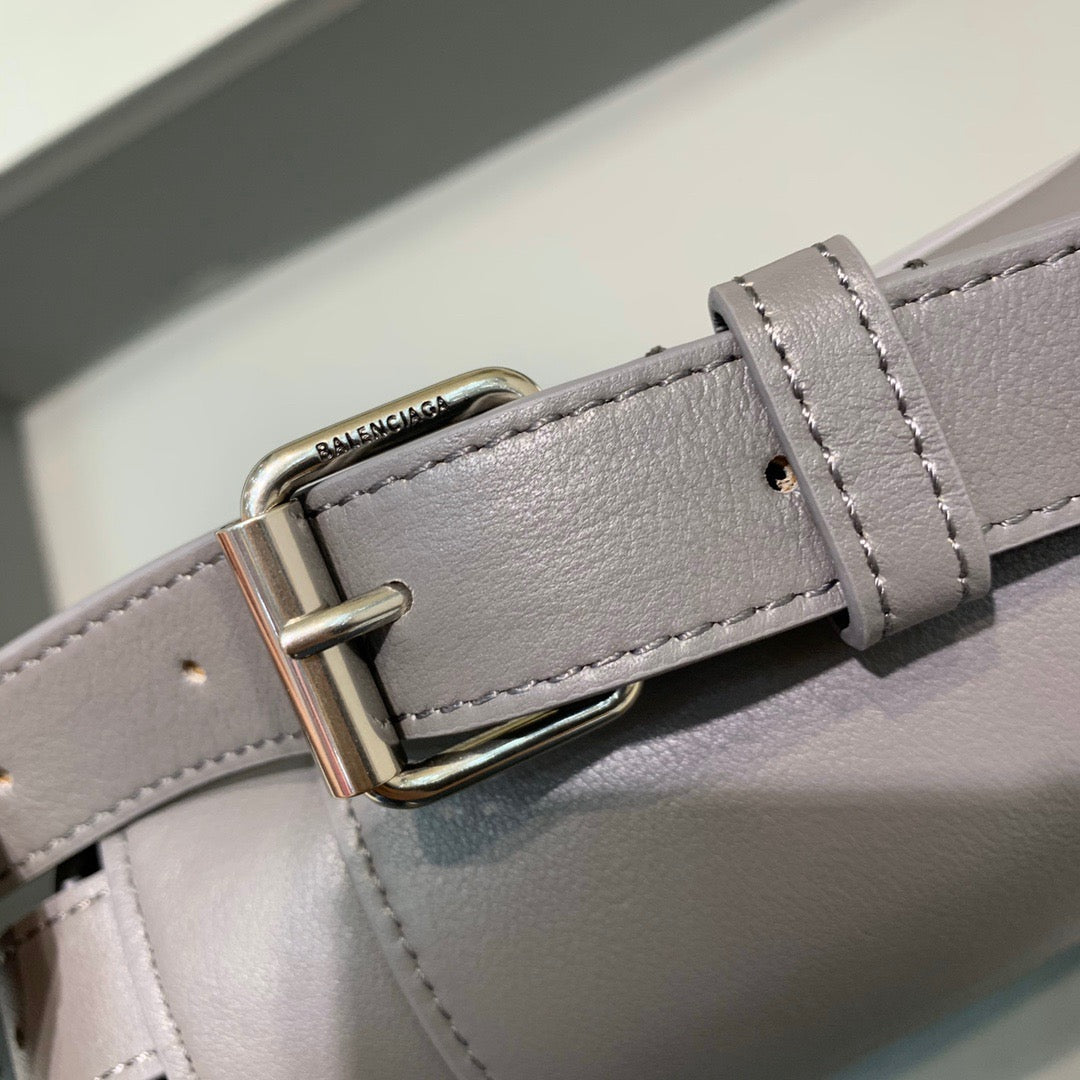 Top Quality Downtown XS Shoulder Bag In Gray, For Women,  Bags 10in/25cm