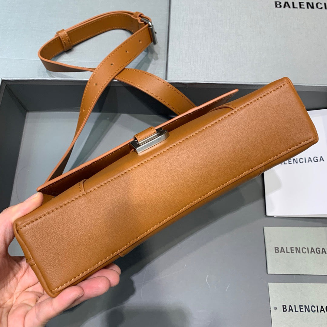 Top Quality Downtown XS Shoulder Bag In Brown, For Women,  Bags 10in/25cm