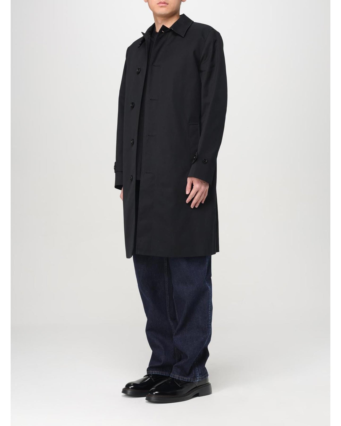 Burberry Classic Trench Coat Men Black