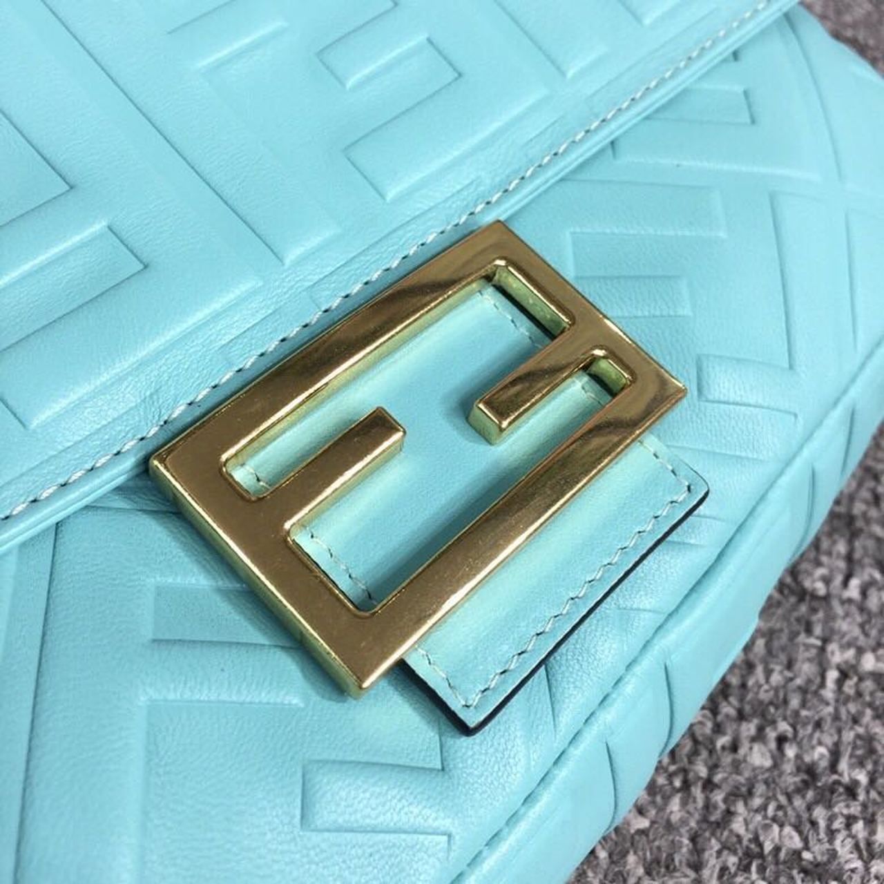 Top QualityTop Quality Baguette Nappa Light Blue For Women, Women’s Handbags, Shoulder And Crossbody Bags 10in/27cm FF 8BR600
