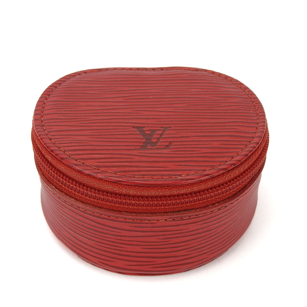 LOUIS VUITTON Accessory pouch M48227 Epi Leather Castilian red Ecran Bijoux unisex(Unisex)  d