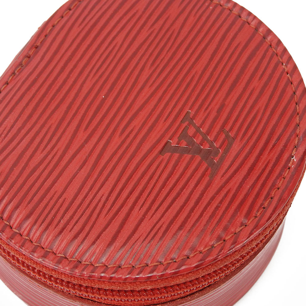 LOUIS VUITTON Accessory pouch M48227 Epi Leather Castilian red Ecran Bijoux unisex(Unisex)  d