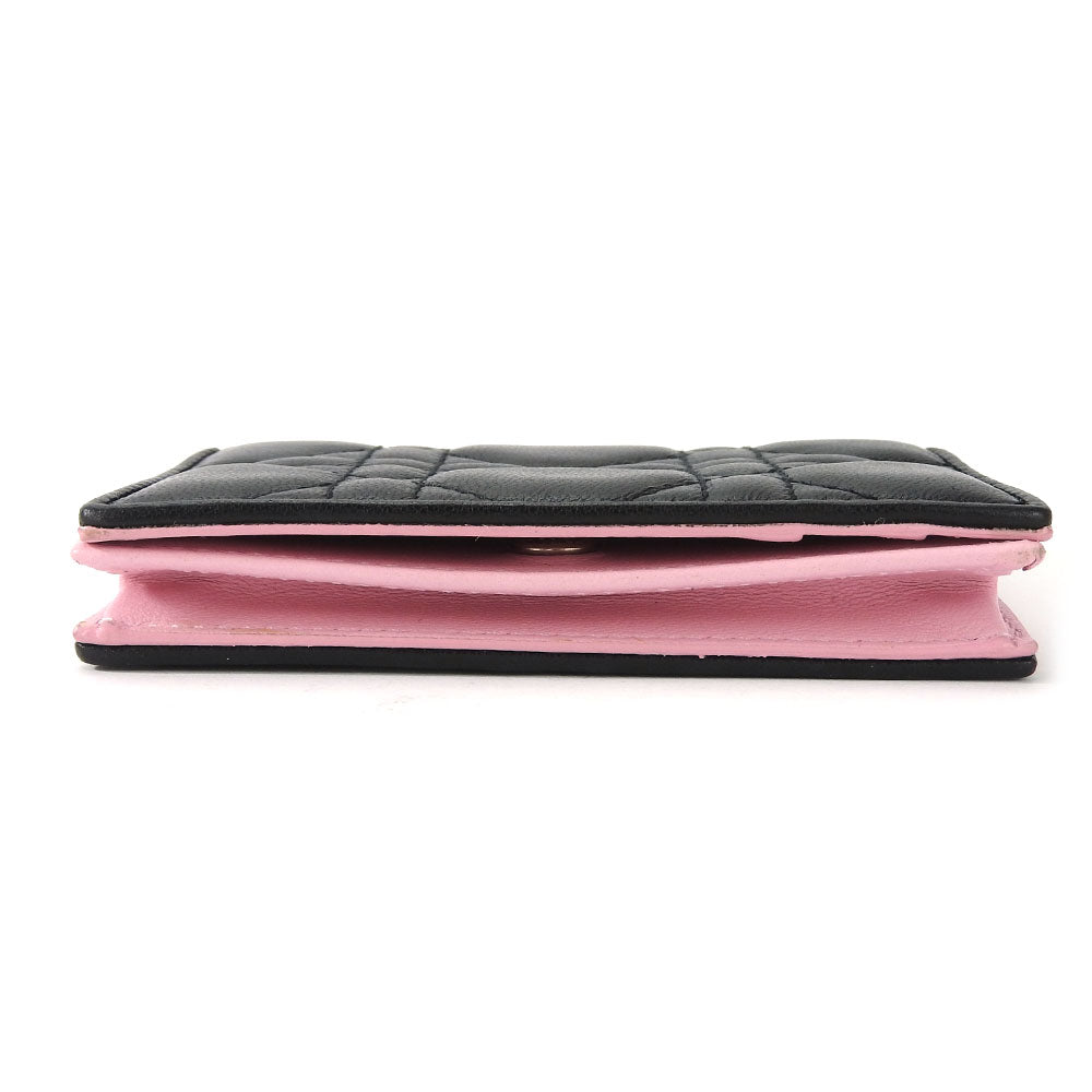 Christian Dior Canage Leather Card Case