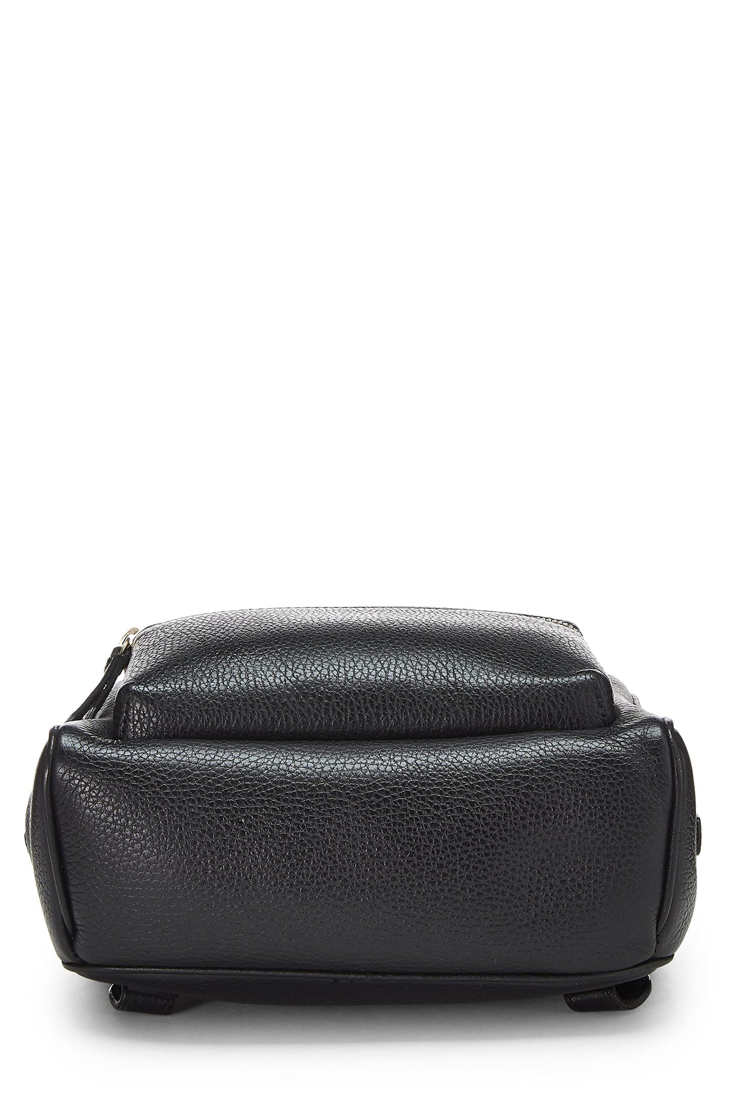 Gucci, Black Leather Soho Chain Backpack, Black