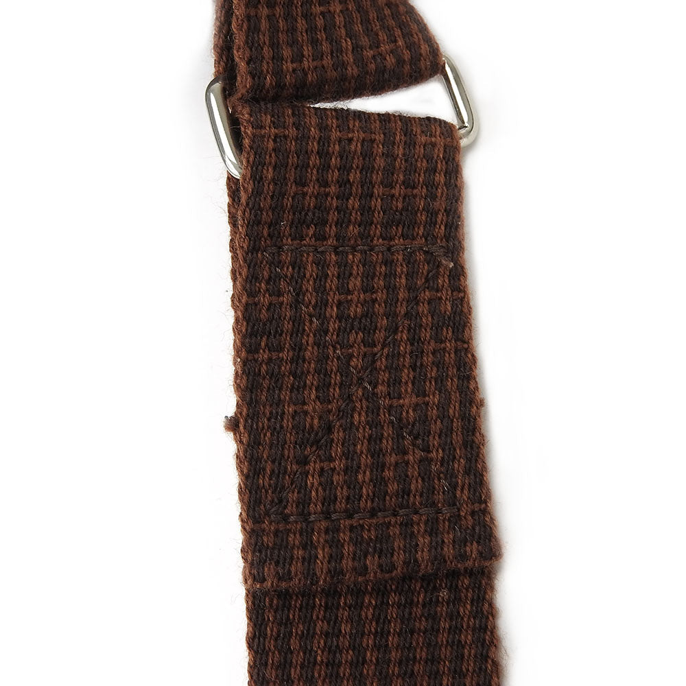 HERMES Shoulder Bag canvas Brown Her Line Bassus PM unisex(Unisex)  d