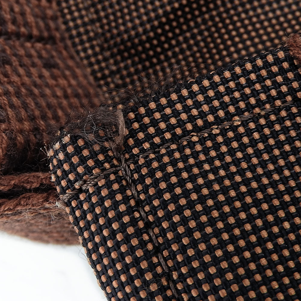HERMES Shoulder Bag canvas Brown Her Line Bassus PM unisex(Unisex)  d