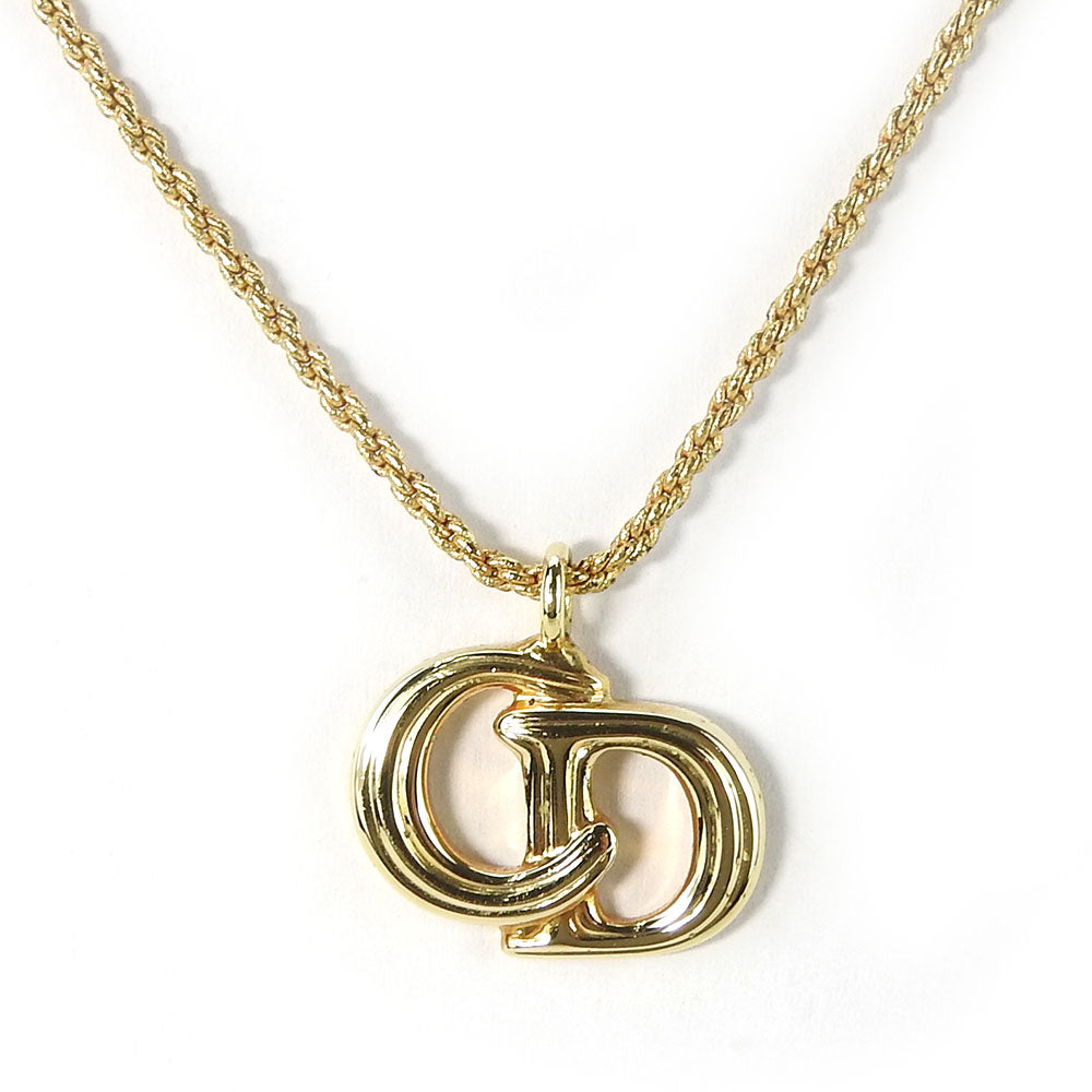 Christian Dior CD Logo Necklace