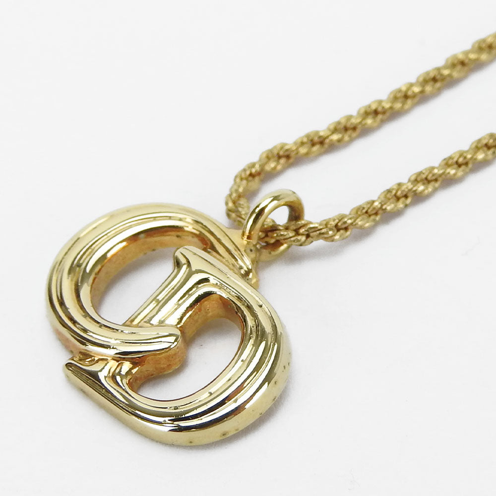 Christian Dior CD Logo Necklace
