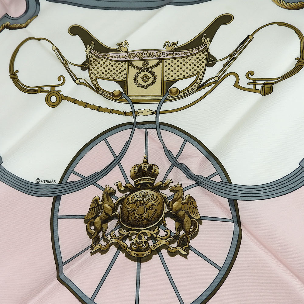 HERMES scarf silk pink Carre90 Women  d
