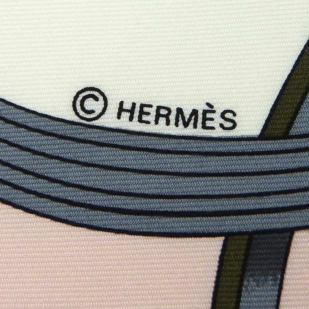 HERMES scarf silk pink Carre90 Women  d