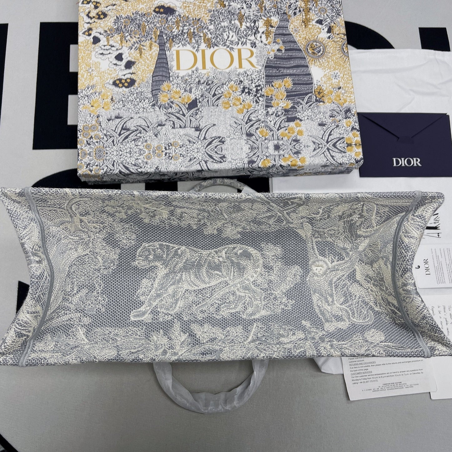 Top Quality Large Book Tote White Multicolor, For Women, Womens Handbags 16.5in/42cm CD