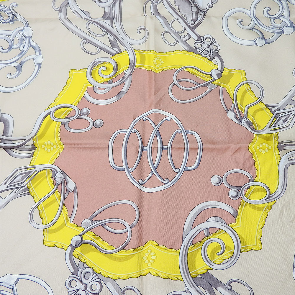 HERMES scarf silk multicolor Carre90 Women  d